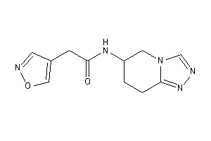 2-isoxazol-4-yl-N-(5,6,7,8-tetrahydro-[1,2,4]triazolo[4,3-a]pyridin-6-yl)acetamide
