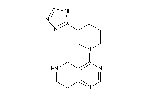 4-[3-(4H-1,2,4-triazol-3-yl)piperidino]-5,6,7,8-tetrahydropyrido[4,3-d]pyrimidine