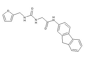 N-(9H-fluoren-2-yl)-2-(2-furfurylcarbamoylamino)acetamide