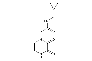 N-(cyclopropylmethyl)-2-(2,3-diketopiperazino)acetamide