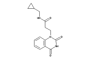 N-(cyclopropylmethyl)-3-(2,4-diketoquinazolin-1-yl)propionamide