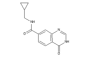N-(cyclopropylmethyl)-4-keto-3H-quinazoline-7-carboxamide