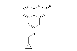 N-(cyclopropylmethyl)-2-(2-ketochromen-4-yl)acetamide