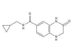 Image of N-(cyclopropylmethyl)-3-keto-2,4-dihydro-1H-quinoxaline-6-carboxamide