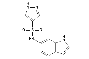 N-(1H-indol-6-yl)-1H-pyrazole-4-sulfonamide