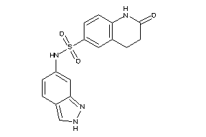 N-(2H-indazol-6-yl)-2-keto-3,4-dihydro-1H-quinoline-6-sulfonamide