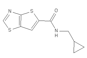 N-(cyclopropylmethyl)thieno[2,3-d]thiazole-5-carboxamide