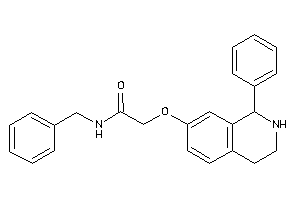 N-benzyl-2-[(1-phenyl-1,2,3,4-tetrahydroisoquinolin-7-yl)oxy]acetamide