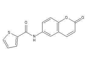 N-(2-ketochromen-6-yl)thiophene-2-carboxamide