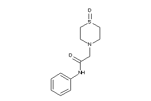 2-(1-keto-1,4-thiazinan-4-yl)-N-phenyl-acetamide