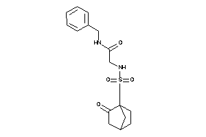 N-benzyl-2-[(2-ketonorbornan-1-yl)methylsulfonylamino]acetamide