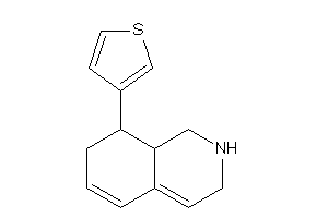 8-(3-thienyl)-1,2,3,7,8,8a-hexahydroisoquinoline