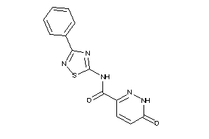 6-keto-N-(3-phenyl-1,2,4-thiadiazol-5-yl)-1H-pyridazine-3-carboxamide