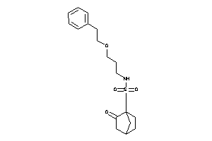 1-(2-ketonorbornan-1-yl)-N-(3-phenethyloxypropyl)methanesulfonamide