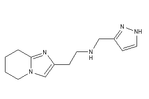 1H-pyrazol-3-ylmethyl-[2-(5,6,7,8-tetrahydroimidazo[1,2-a]pyridin-2-yl)ethyl]amine