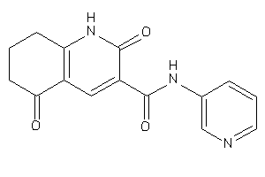 Image of 2,5-diketo-N-(3-pyridyl)-1,6,7,8-tetrahydroquinoline-3-carboxamide