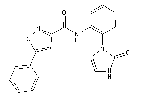 Image of N-[2-(2-keto-4-imidazolin-1-yl)phenyl]-5-phenyl-isoxazole-3-carboxamide