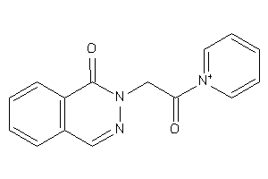 2-(2-keto-2-pyridin-1-ium-1-yl-ethyl)phthalazin-1-one