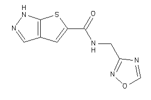 Image of N-(1,2,4-oxadiazol-3-ylmethyl)-1H-thieno[2,3-c]pyrazole-5-carboxamide