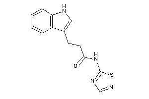 3-(1H-indol-3-yl)-N-(1,2,4-thiadiazol-5-yl)propionamide
