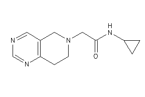 N-cyclopropyl-2-(7,8-dihydro-5H-pyrido[4,3-d]pyrimidin-6-yl)acetamide