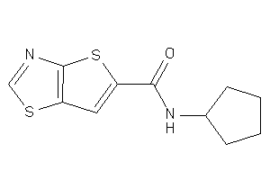 Image of N-cyclopentylthieno[2,3-d]thiazole-5-carboxamide