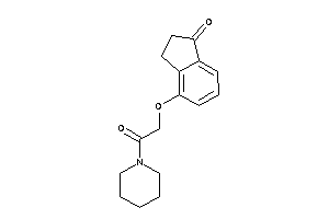 4-(2-keto-2-piperidino-ethoxy)indan-1-one
