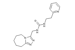 1-[2-(2-pyridyl)ethyl]-3-(6,7,8,9-tetrahydro-5H-[1,2,4]triazolo[4,3-a]azepin-3-ylmethyl)urea