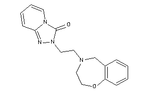 2-[2-(3,5-dihydro-2H-1,4-benzoxazepin-4-yl)ethyl]-[1,2,4]triazolo[4,3-a]pyridin-3-one