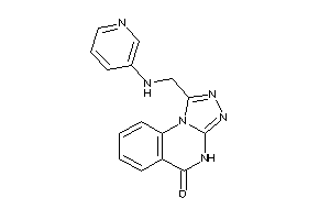 1-[(3-pyridylamino)methyl]-4H-[1,2,4]triazolo[4,3-a]quinazolin-5-one