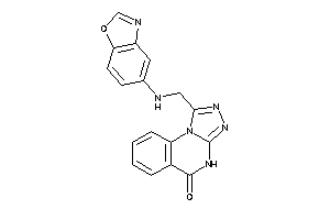 Image of 1-[(1,3-benzoxazol-5-ylamino)methyl]-4H-[1,2,4]triazolo[4,3-a]quinazolin-5-one