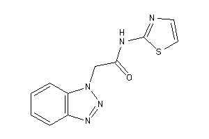 2-(benzotriazol-1-yl)-N-thiazol-2-yl-acetamide