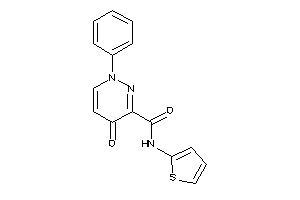 4-keto-1-phenyl-N-(2-thienyl)pyridazine-3-carboxamide