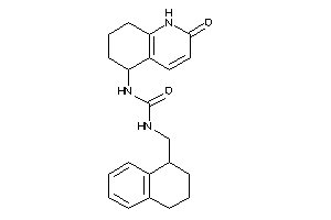 Image of 1-(2-keto-5,6,7,8-tetrahydro-1H-quinolin-5-yl)-3-(tetralin-1-ylmethyl)urea