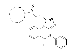 1-[[2-(azocan-1-yl)-2-keto-ethyl]thio]-4-phenyl-[1,2,4]triazolo[4,3-a]quinazolin-5-one