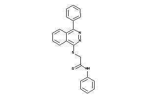 N-phenyl-2-[(4-phenylphthalazin-1-yl)thio]acetamide