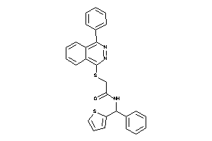 2-[(4-phenylphthalazin-1-yl)thio]-N-[phenyl(2-thienyl)methyl]acetamide