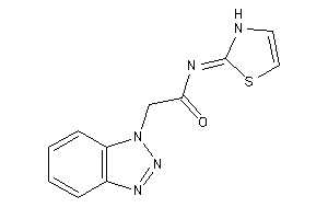 Image of 2-(benzotriazol-1-yl)-N-(4-thiazolin-2-ylidene)acetamide
