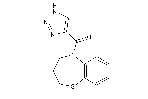 3,4-dihydro-2H-1,5-benzothiazepin-5-yl(1H-triazol-4-yl)methanone