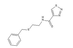 Image of N-[2-(benzylthio)ethyl]thiadiazole-4-carboxamide