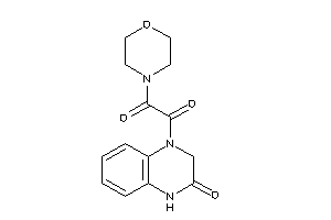 Image of 1-(3-keto-2,4-dihydroquinoxalin-1-yl)-2-morpholino-ethane-1,2-dione