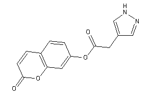 Image of 2-(1H-pyrazol-4-yl)acetic Acid (2-ketochromen-7-yl) Ester