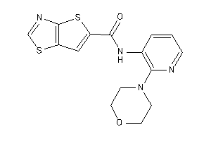 N-(2-morpholino-3-pyridyl)thieno[2,3-d]thiazole-5-carboxamide