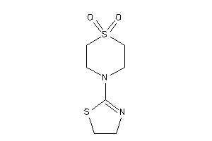 Image of 4-(2-thiazolin-2-yl)-1,4-thiazinane 1,1-dioxide