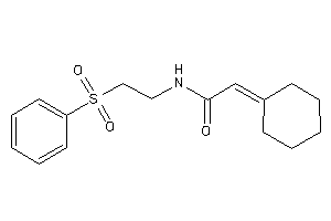 N-(2-besylethyl)-2-cyclohexylidene-acetamide