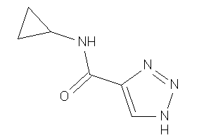 N-cyclopropyl-1H-triazole-4-carboxamide
