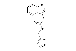 2-indoxazen-3-yl-N-(isoxazol-5-ylmethyl)acetamide