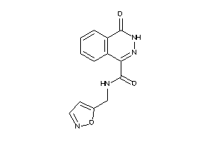 N-(isoxazol-5-ylmethyl)-4-keto-3H-phthalazine-1-carboxamide