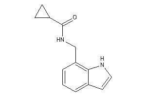 Image of N-(1H-indol-7-ylmethyl)cyclopropanecarboxamide