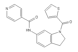 Image of N-[1-(2-thenoyl)indolin-6-yl]isonicotinamide